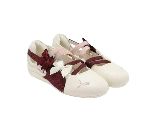 Puma Speedcat Ballet Lace Ribbon Beige