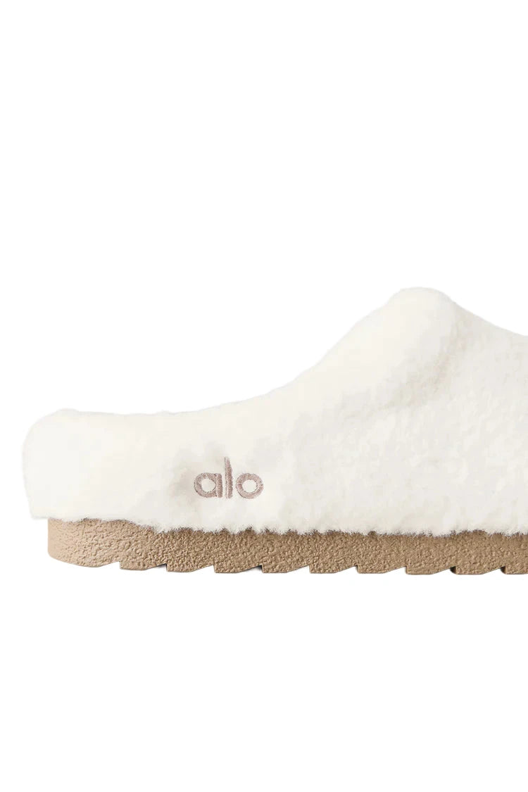 ALO Sherpa Recovery Slipper ( White )