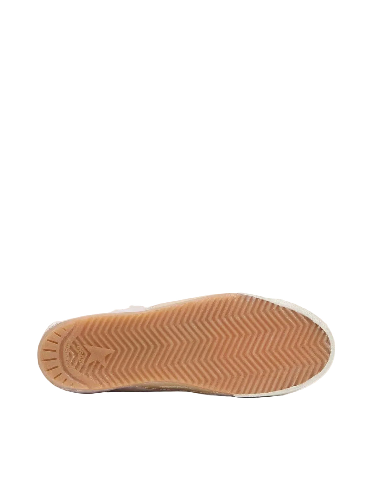 Women's True-Star in pastel pink suede with silver star and heel tab