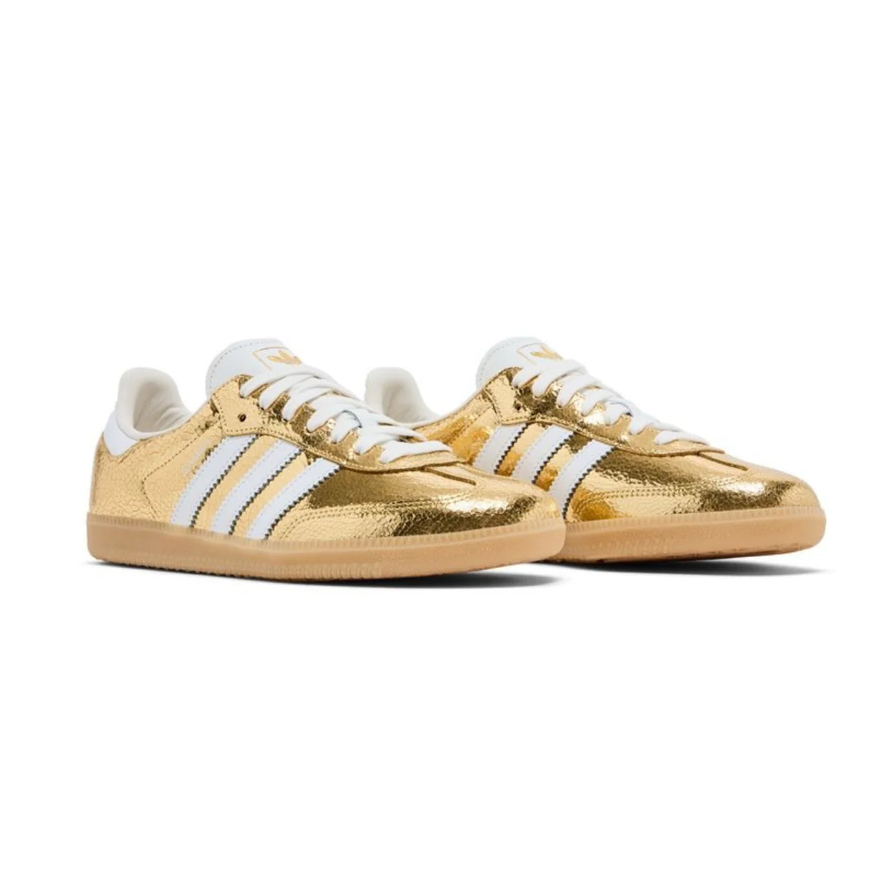 adidas Samba OG 'Cracked Metallic Pack - Gold'
