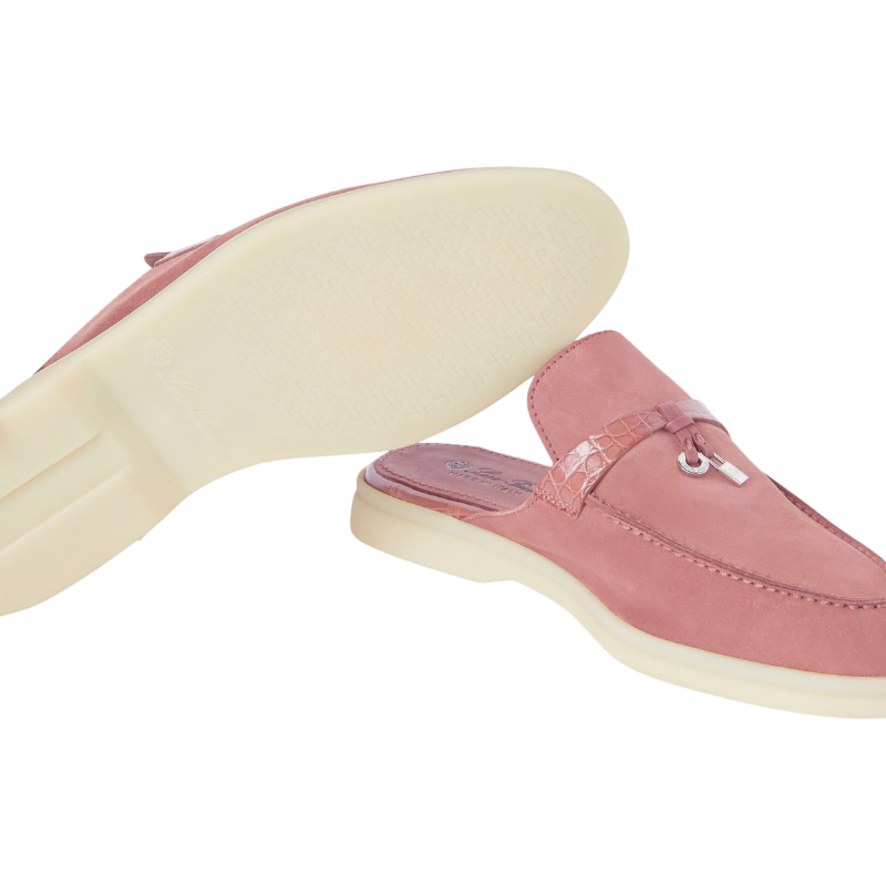 Loro Piana Charms Walk Babouche Loafer 'Noisette Rose' Limited edition