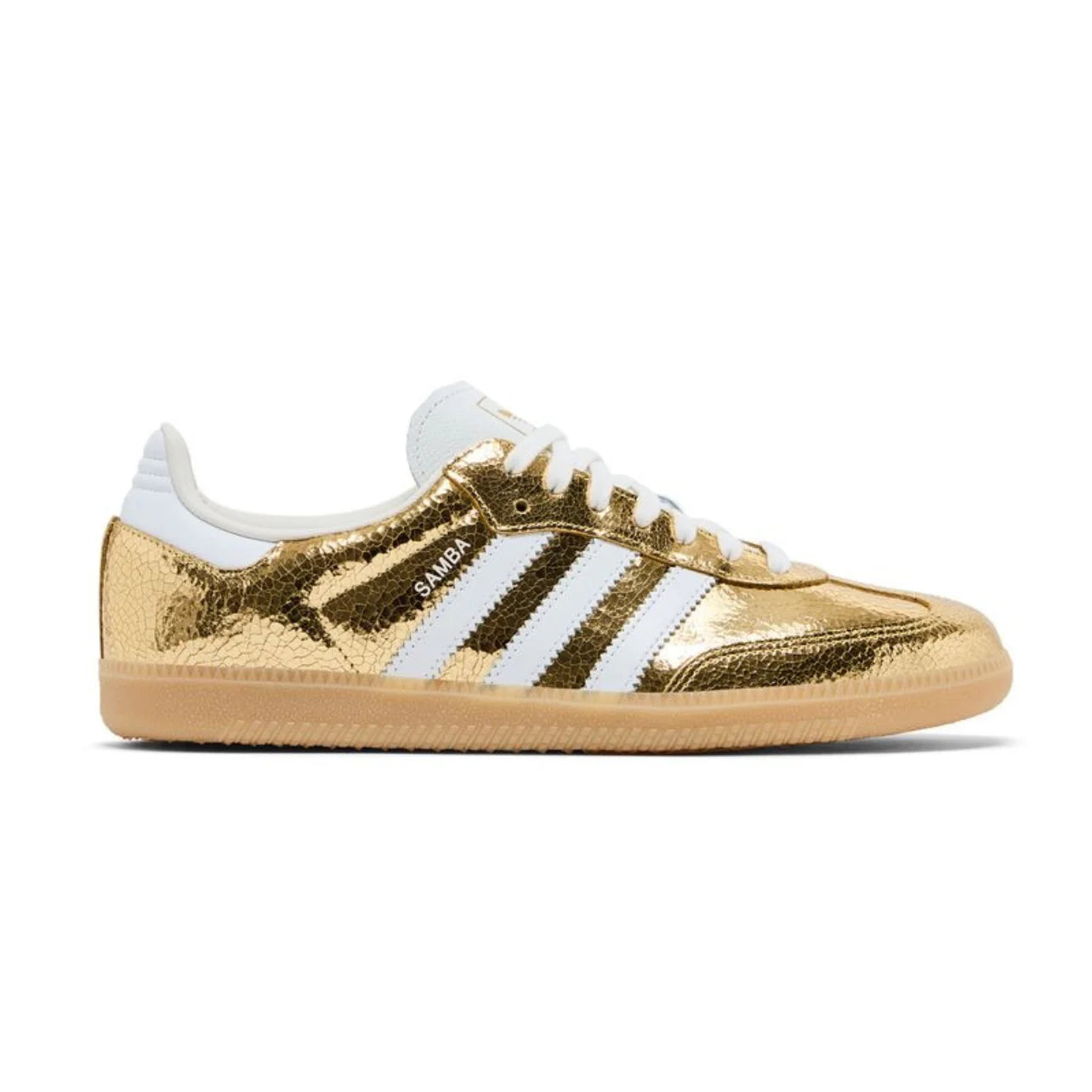 adidas Samba OG 'Cracked Metallic Pack - Gold'