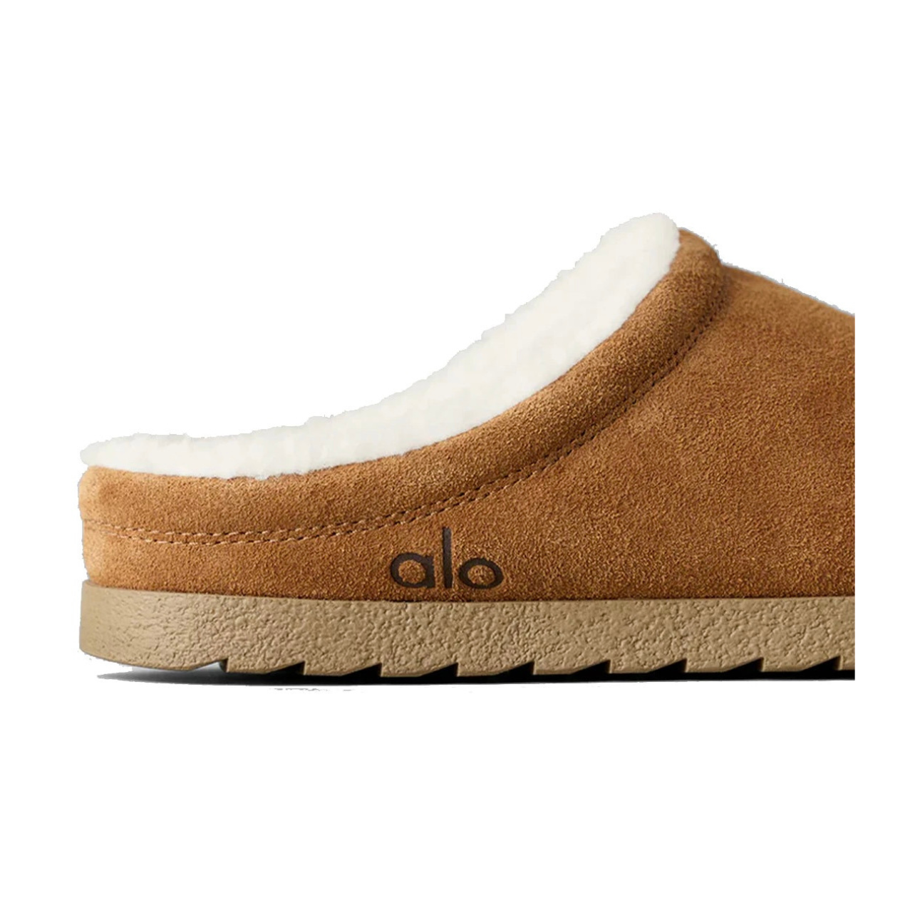 Alo Slipper Sherpa Recovery - Saddle/Ivory