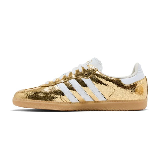 adidas Samba OG 'Cracked Metallic Pack - Gold'