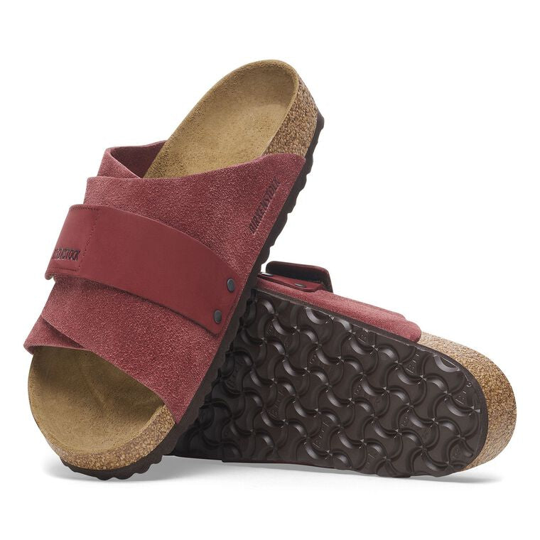 Birkenstock Kyoto Nubuck Leather/Suede - Zinfandel