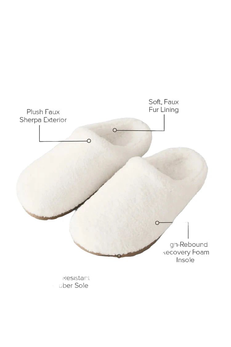ALO Sherpa Recovery Slipper ( White )