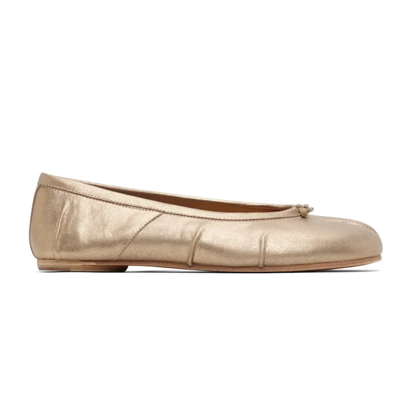 Maison Margiela Tabi Ballerina Cream Gold
