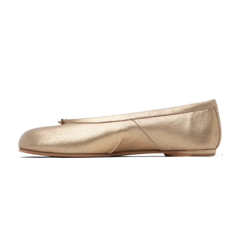 Maison Margiela Tabi Ballerina Cream Gold