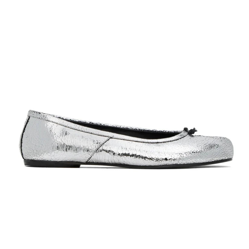 Maison Margiela Tabi Ballerina Cream Sliver