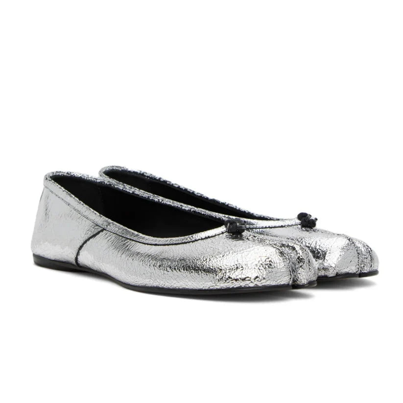Maison Margiela Tabi Ballerina Cream Sliver