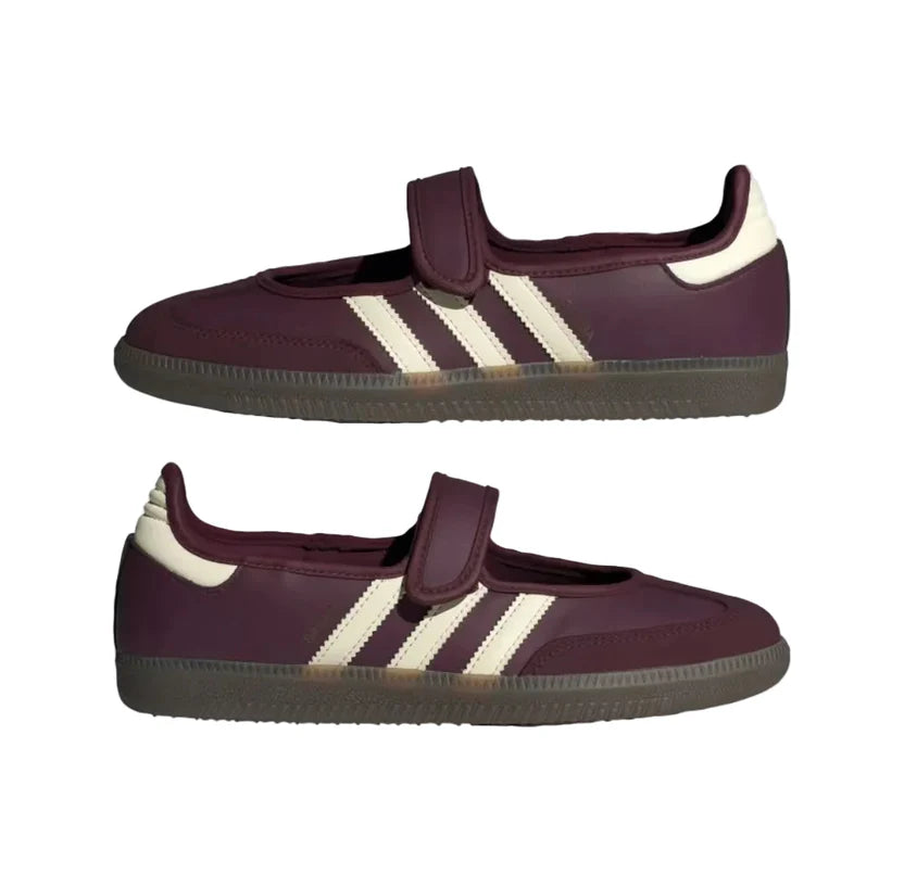 Adidas samba mary jane Maroon / Cream White