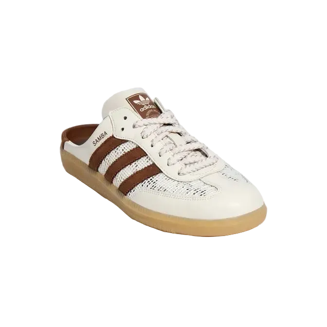 adidas Samba Mule Off-White Brown