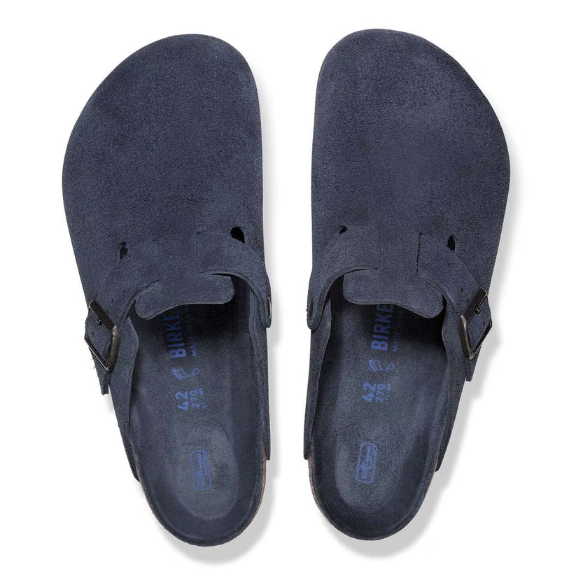 Birkenstock Boston Weichbettung Navy Blue