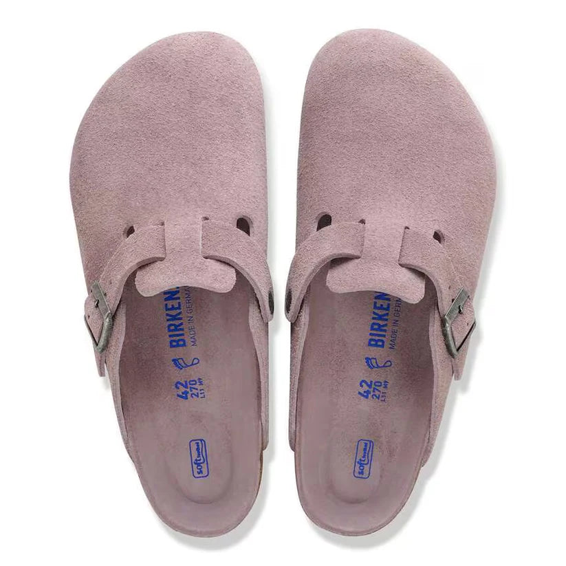 Birkenstock Boston Faded Purple Tonal