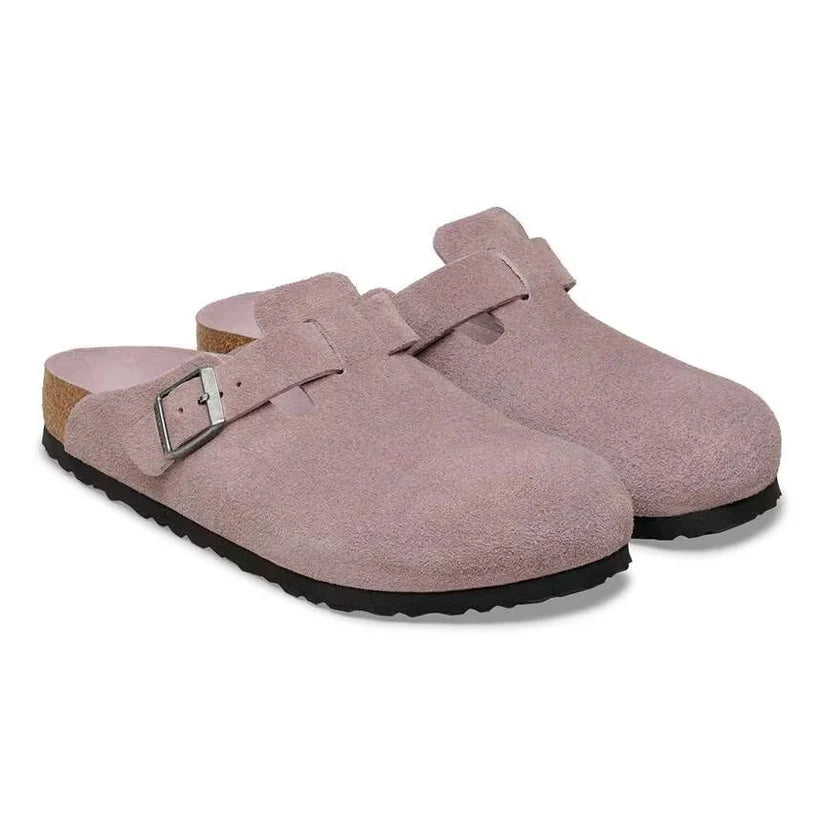 Birkenstock Boston Faded Purple Tonal