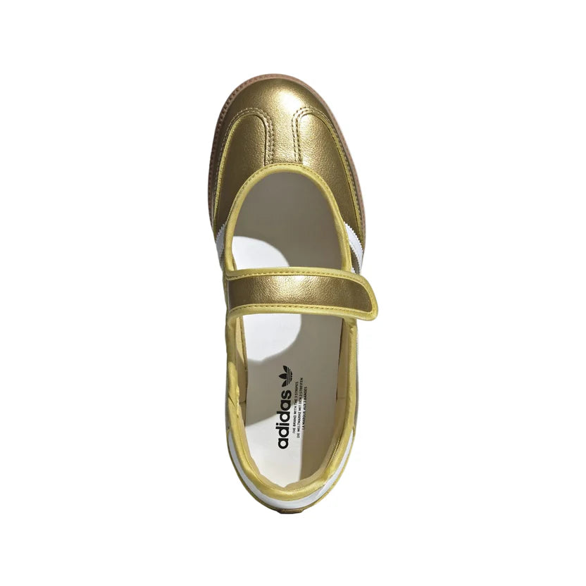 Adidas Samba Jane Shoes Gold Metallic