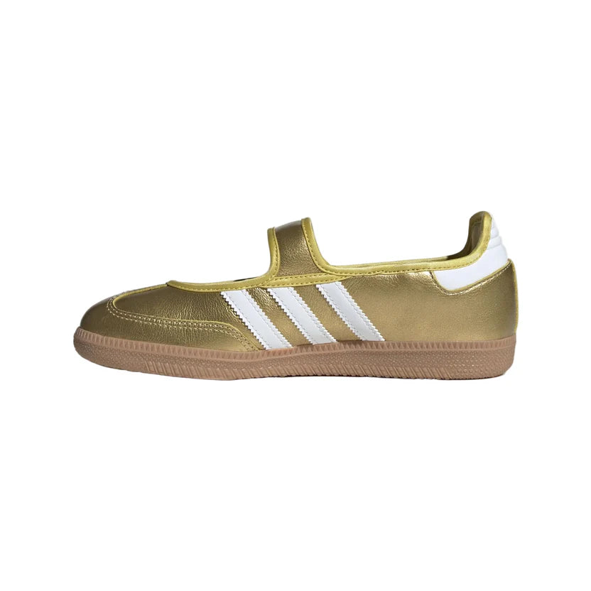 Adidas Samba Jane Shoes Gold Metallic