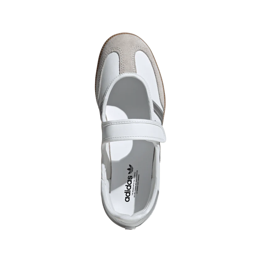 Adidas Samba Jane White Sliver Metallic