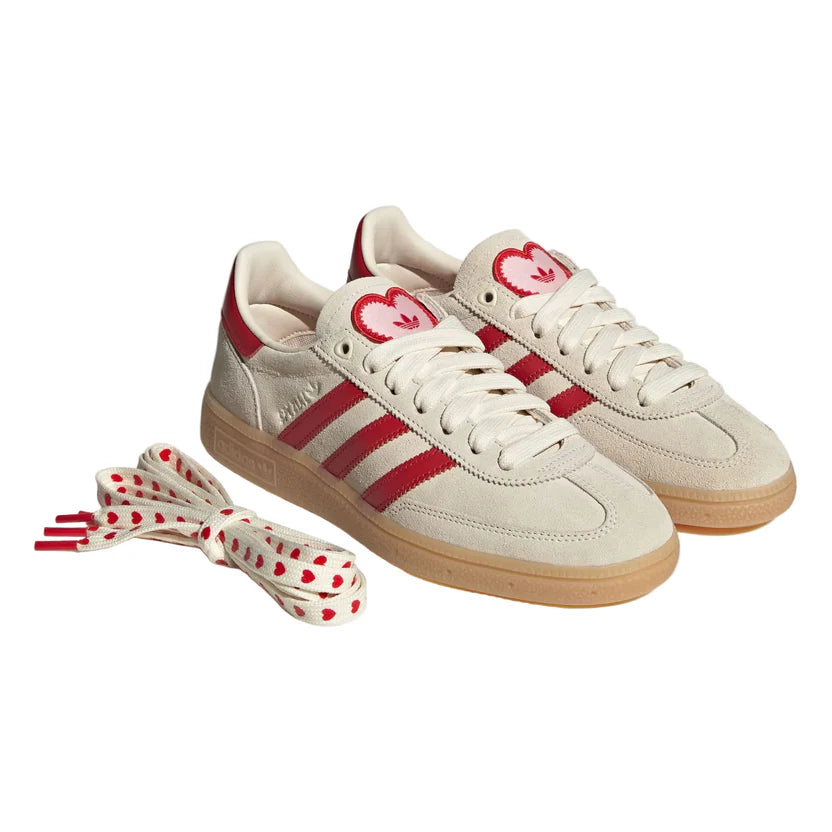 Adidas handball spezial shoes cream white / Better Scarlet / Sandy Pink