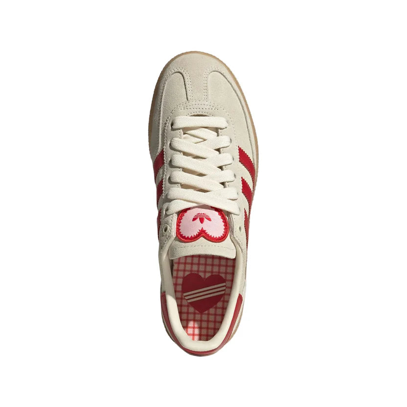 Adidas handball spezial shoes cream white / Better Scarlet / Sandy Pink