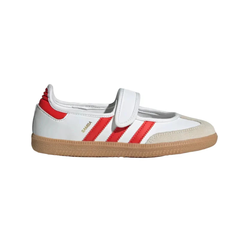 adidas Samba Jane White Red Gum