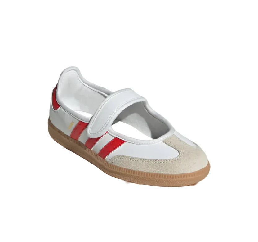 adidas Samba Jane White Red Gum