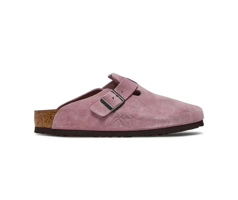 Stussy X Birkenstock Boston Bs Pink