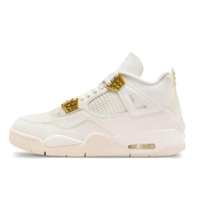 Jordan 4 Retro Miltalic – Gold
