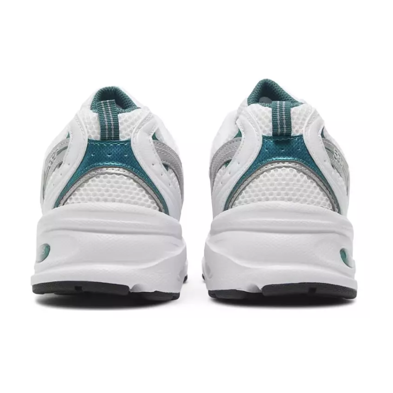 New Balance 530 – White Silver Green